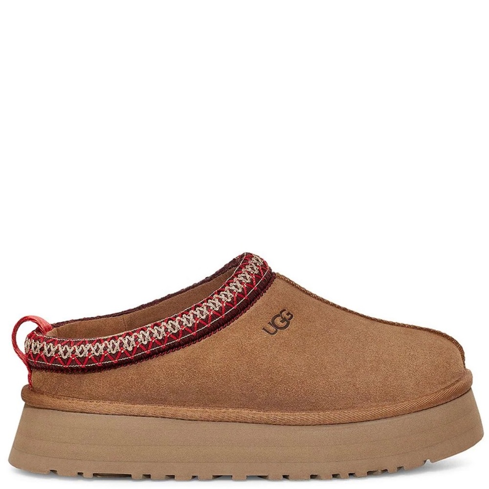 UGG Platform Tazz Slippers Chestnut size 9